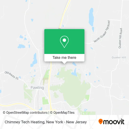 Chimney Tech Heating map