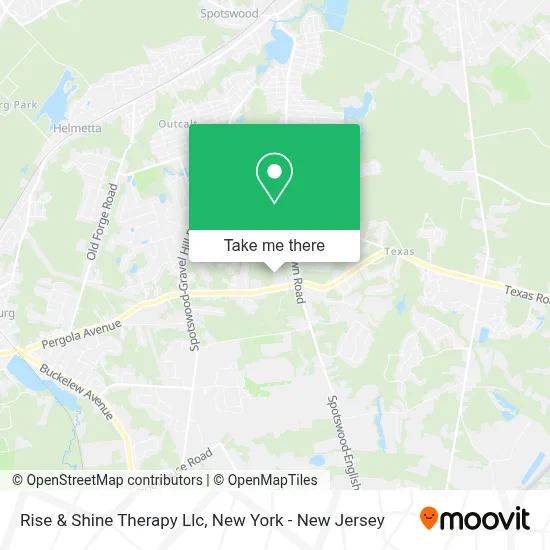 Rise & Shine Therapy Llc map