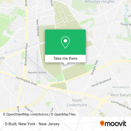 D-Built map