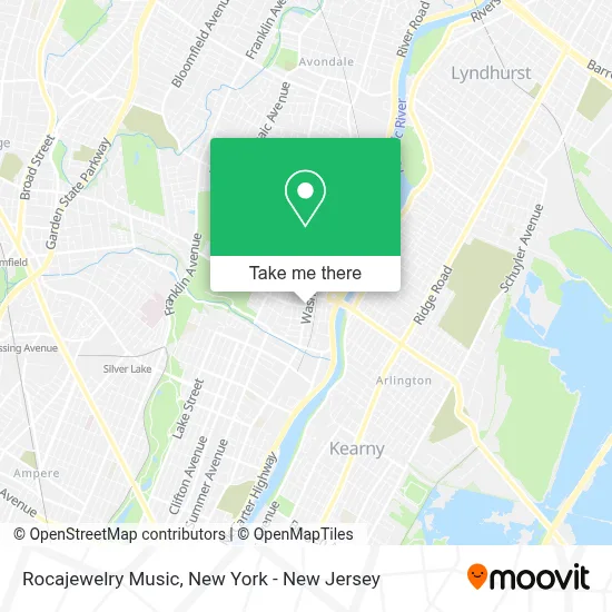 Rocajewelry Music map