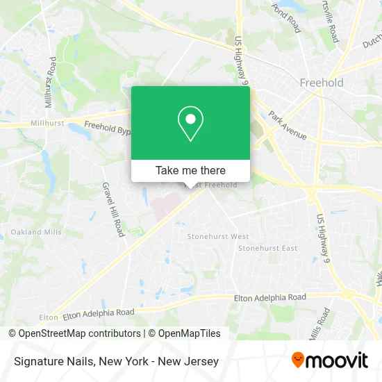 Signature Nails map