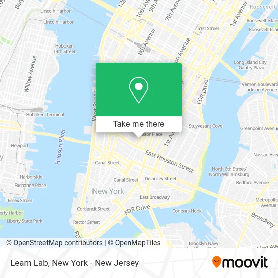Learn Lab map