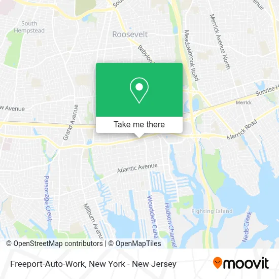Freeport-Auto-Work map
