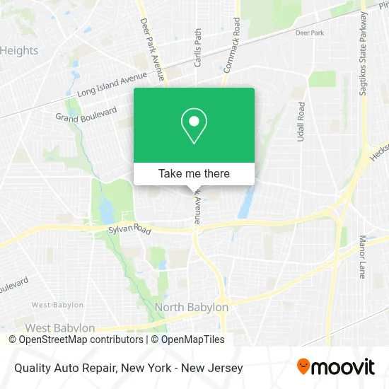 Quality Auto Repair map