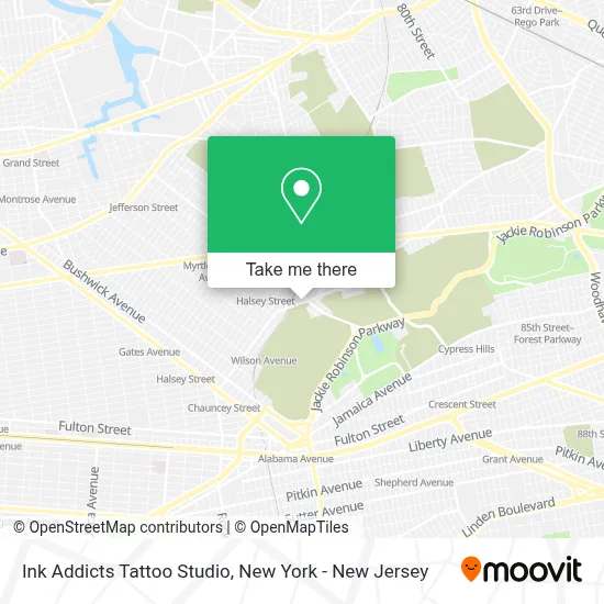Ink Addicts Tattoo Studio map