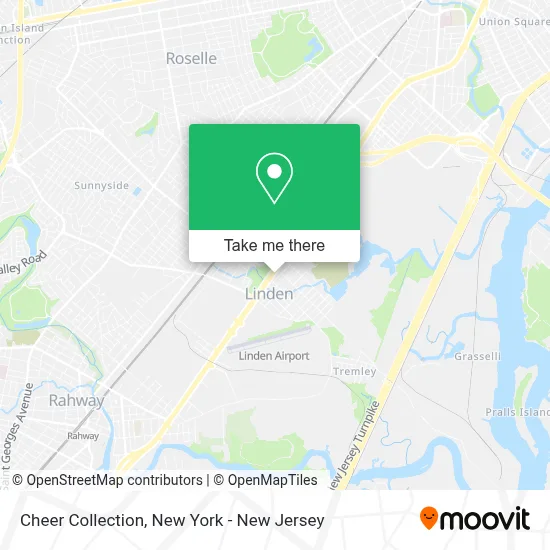 Cheer Collection map
