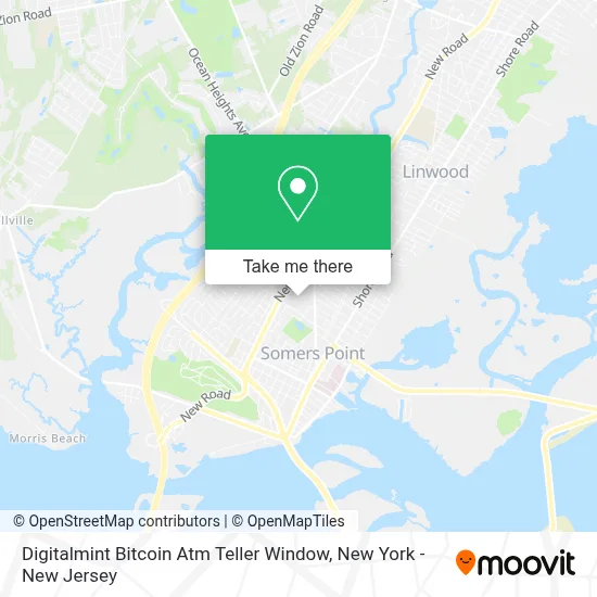 Digitalmint Bitcoin Atm Teller Window map