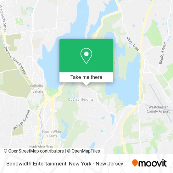 Bandwidth Entertainment map