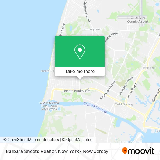 Barbara Sheets Realtor map