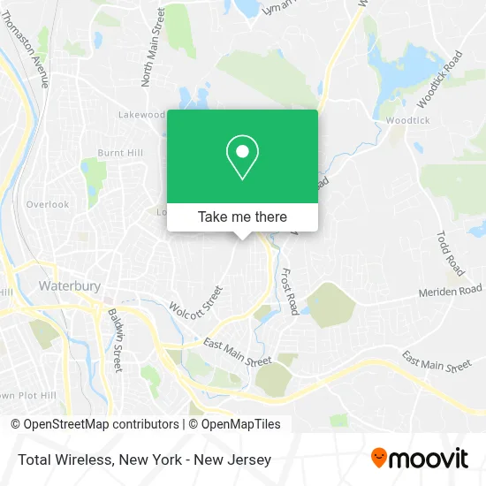 Total Wireless map