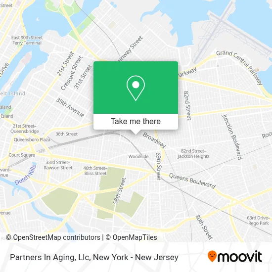 Partners In Aging, Llc map