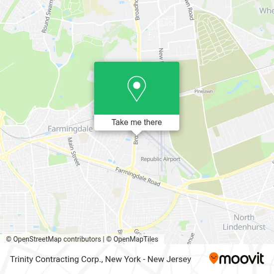 Trinity Contracting Corp. map