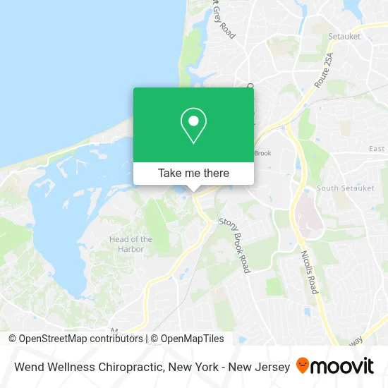 Wend Wellness Chiropractic map