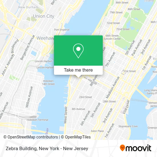 Zebra Building map