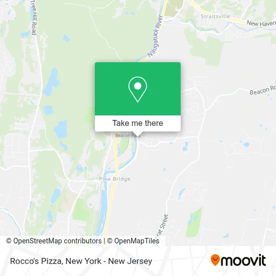 Rocco's Pizza map