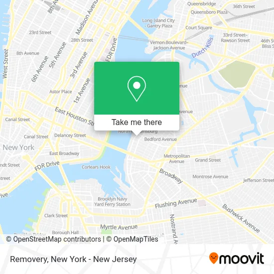 Removery map