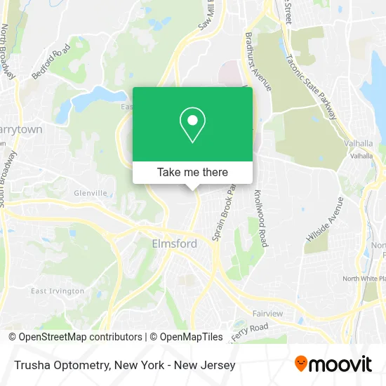 Trusha Optometry map