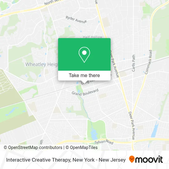 Interactive Creative Therapy map