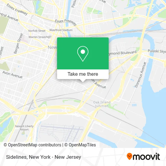 Sidelines map