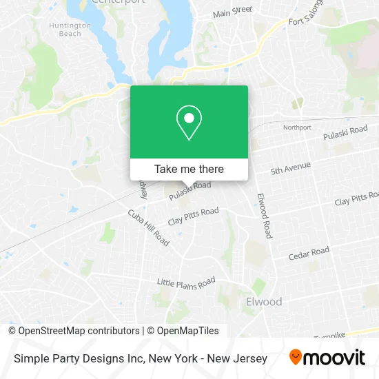 Simple Party Designs Inc map
