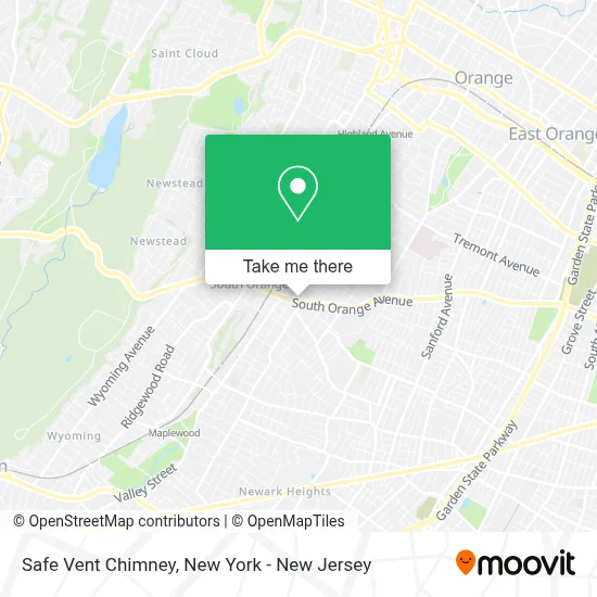 Safe Vent Chimney map