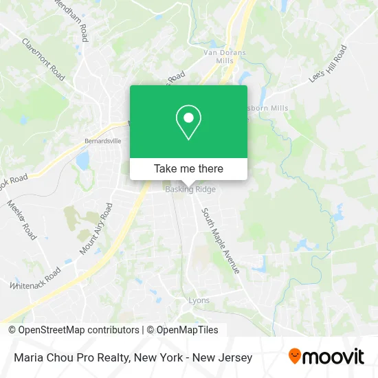 Maria Chou Pro Realty map