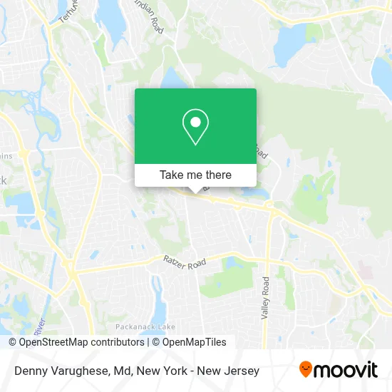 Denny Varughese, Md map