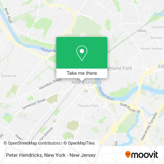 Peter Hendricks map