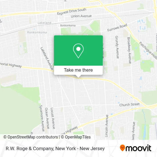 R.W. Roge & Company map