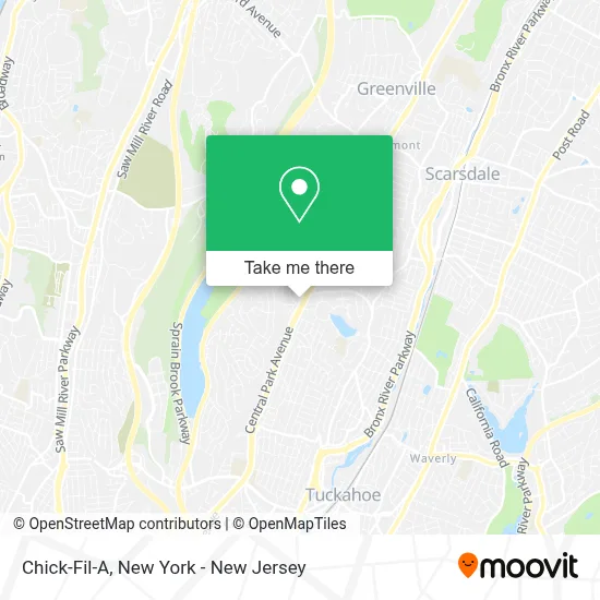 Chick-Fil-A map