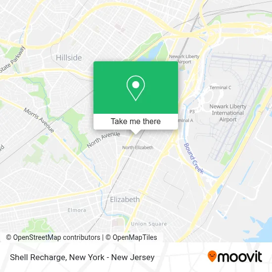 Shell Recharge map