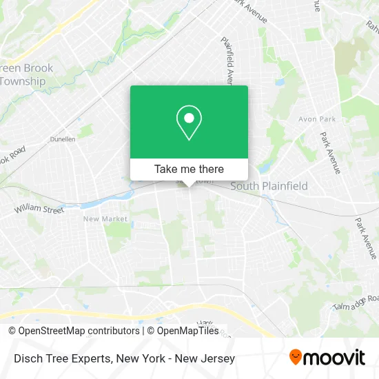 Disch Tree Experts map