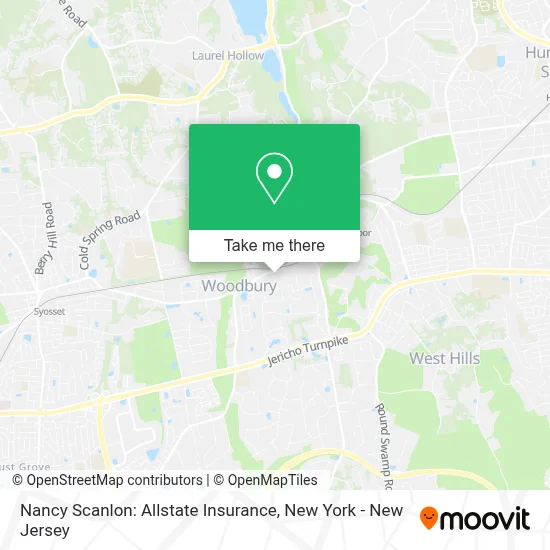Nancy Scanlon: Allstate Insurance map