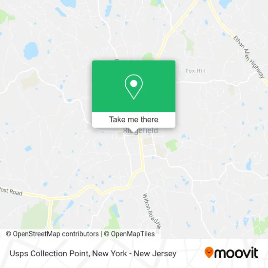 Usps Collection Point map