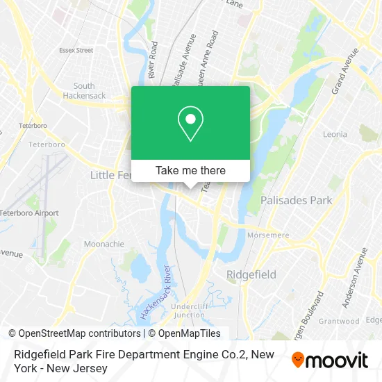 Ridgefield Park Fire Department Engine Co.2 map
