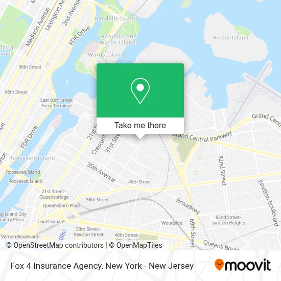 Fox 4 Insurance Agency map