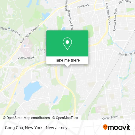 Gong Cha map