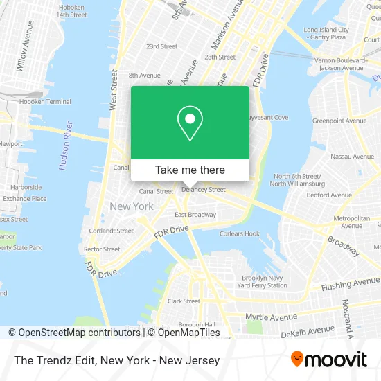 The Trendz Edit map