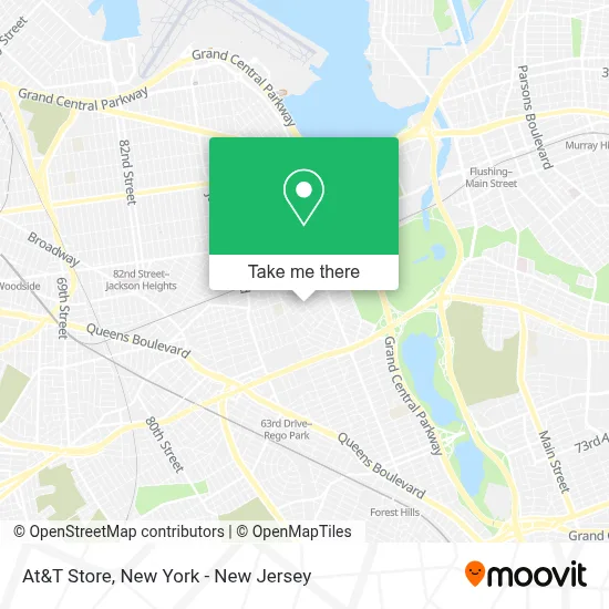 At&T Store map