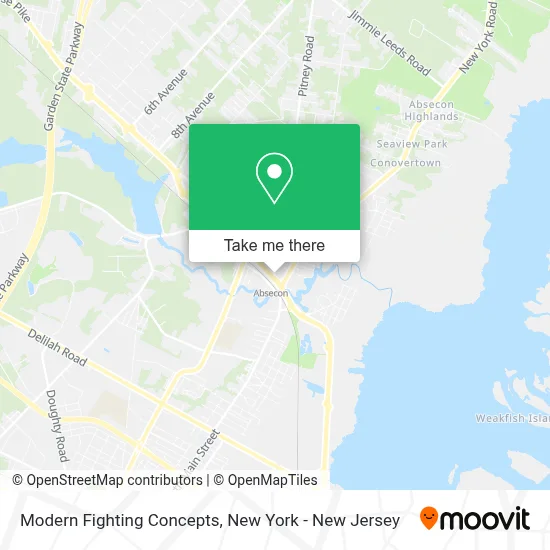 Modern Fighting Concepts map