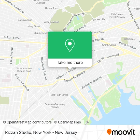 Rizzah Studio map