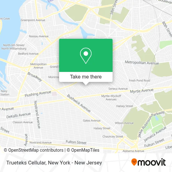 Trueteks Cellular map