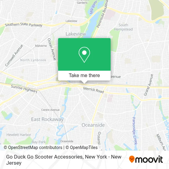 Go Duck Go Scooter Accessories map