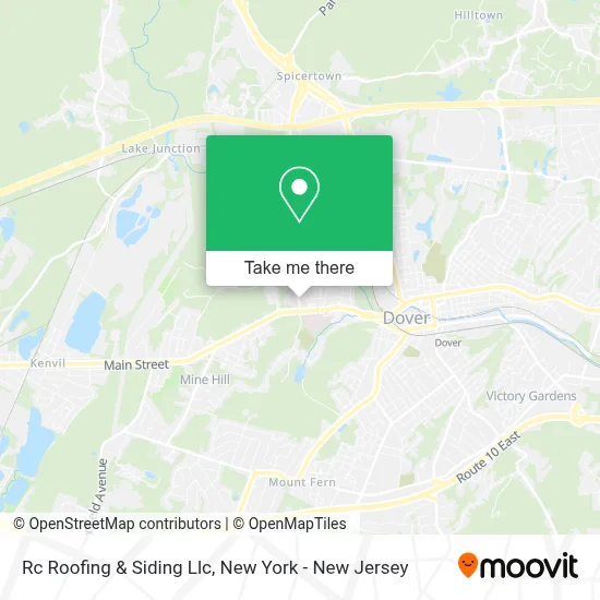 Rc Roofing & Siding Llc map