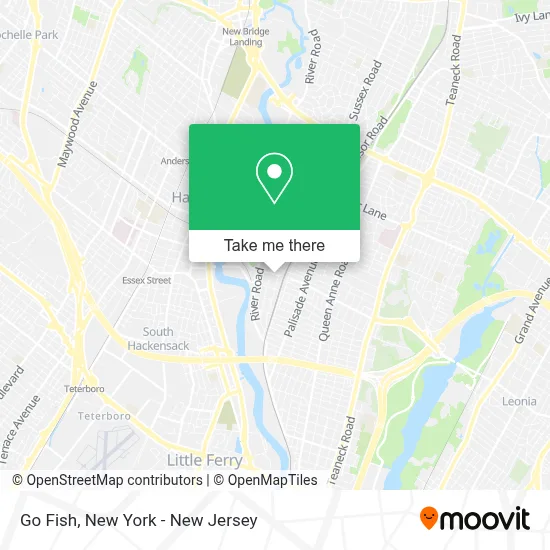Go Fish map