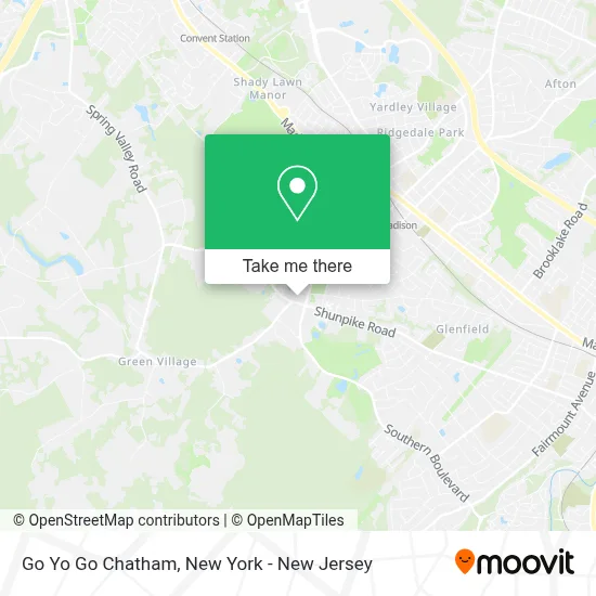 Go Yo Go Chatham map