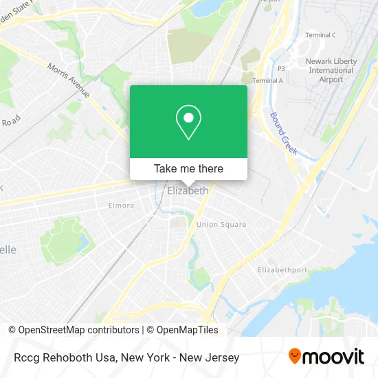 Rccg Rehoboth Usa map
