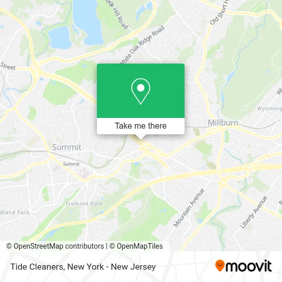 Tide Cleaners map