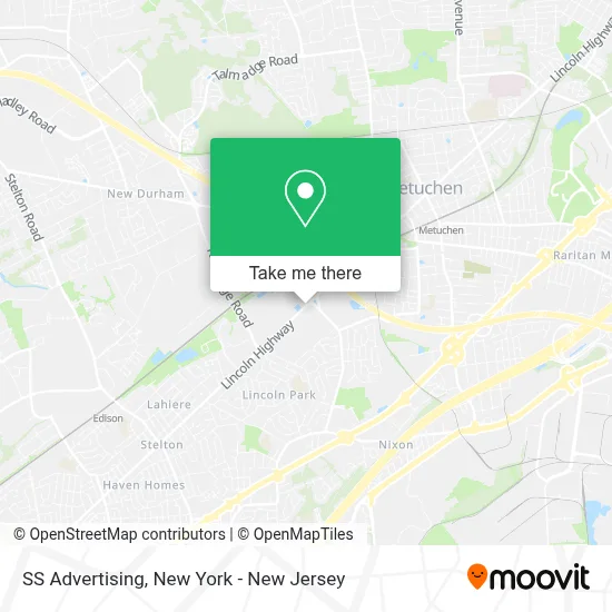 SS Advertising map