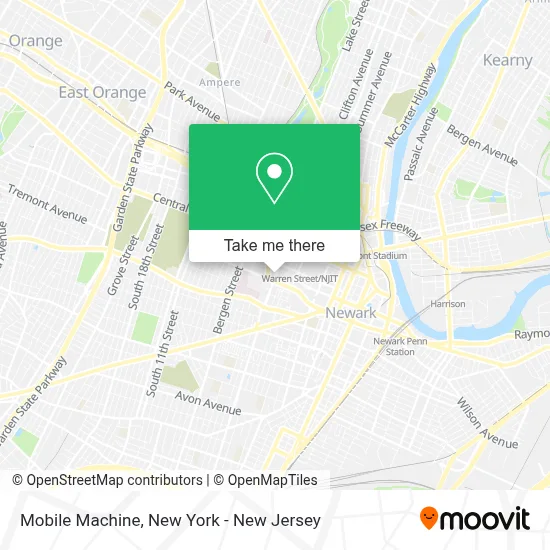Mobile Machine map